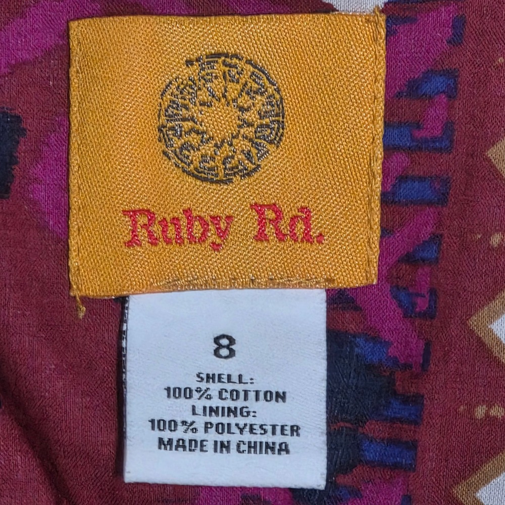 Ruby Rd. Quilted Patchwork Jacket Women's Size 8 … - image 3